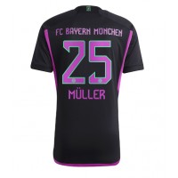 Dres Bayern Munich Thomas Muller #25 Gostujuci 2023-24 Kratak Rukav